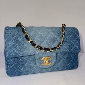 SOLDChanel 24s Denim Mini Rectangle NEW